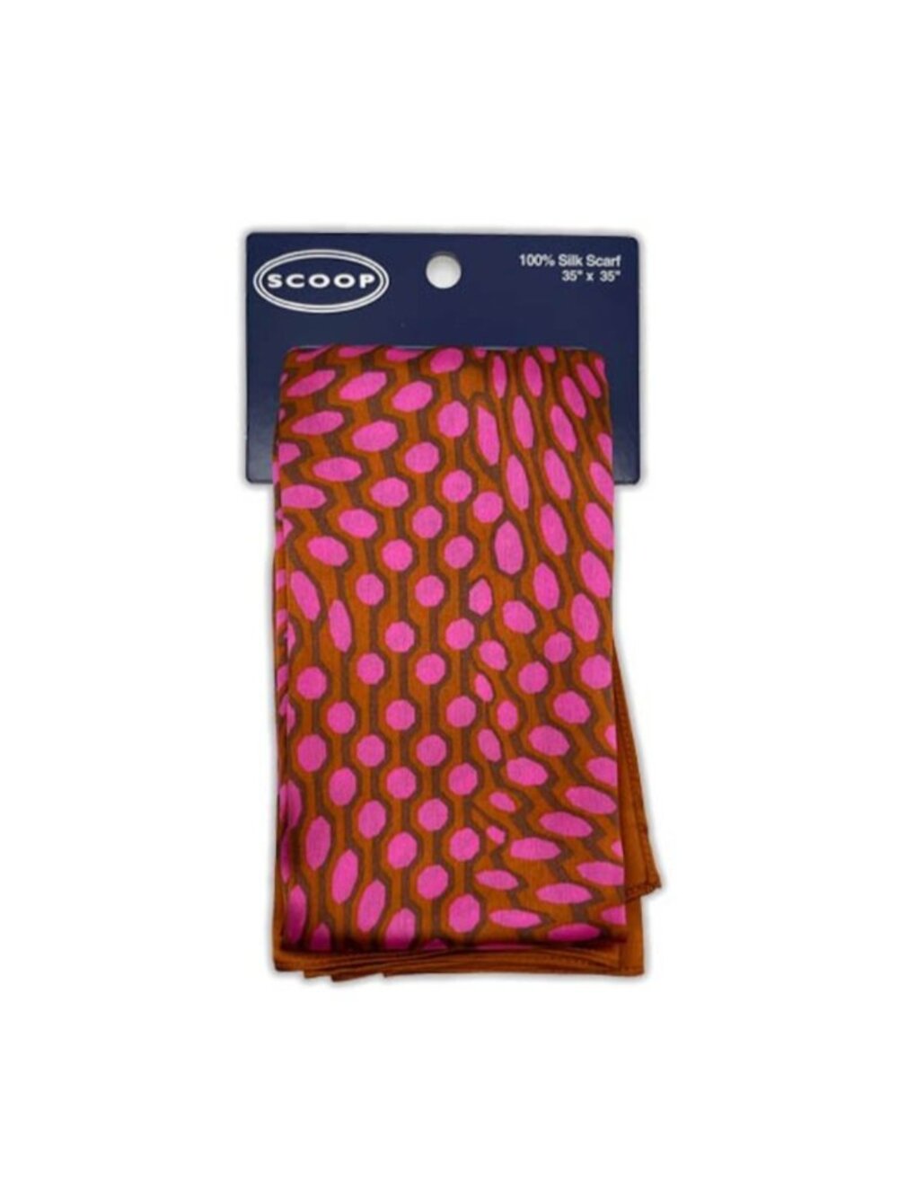 SCOOP Silk Scarf - raspberry